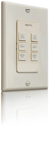 Somfy Animeo Decora Double Switch (Ivory)