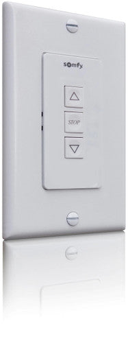 Somfy ST30 Up/Stop/Down Wall Switch (Ivory)