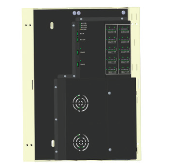 The Power Panel for SDN is a SDN bus distribution component used to add 10 isolated motor ports and two isolated device ports to an SDN bus segment.