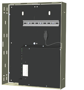 The Data Panel is a bus distribution component used to start or grow a Somfy Digital Network™ (SDN) system.
