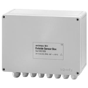 The Outside Sensor Box is the interface between the weather station sensors and the Building Controller.