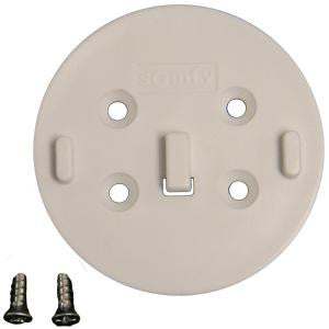 Louvolite System 45 motor bracket adapter plate & screws 3.5 x 9mm. Used with Sonesse 30 motors.