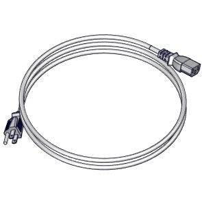 Rollease AC Power Cord Adapter 1.8M/6FT 3PIN US Plug