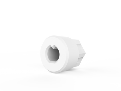 Rollease Shaft Adapter Cord Lift - V Groove Shaft.