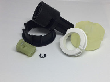 The MTCRDR-25-1.5 RollEase Automate Crown & Drive adapter adapts RollEase 28mm roller shade motors to 2" RollEase tubes.