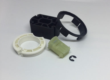 The MTCRDR-25-1.5 RollEase Automate Crown & Drive adapter adapts RollEase 28mm roller shade motors to S45 tube.
