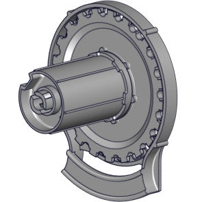 R24 R-Series clutch (1.5"). Clutch for 1 1/2" tube for R-Series R24 roller shade systems.