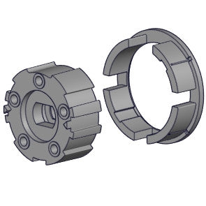 RollEase Crown and Drive 45mm for S60 Tubes