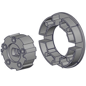 Rollease Crown and Drive Set for 45mm Motor in S80 Tube