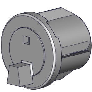 Rollease R-Series pin end (1.25"). End plug for 1 1/4" roller shade tube.