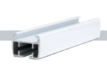 8' Somfy drapery track