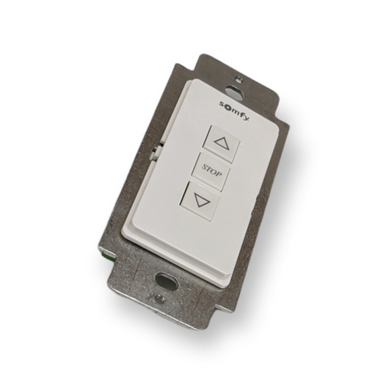 Somfy ST30 Up/Stop/Down Wall Switch (White)