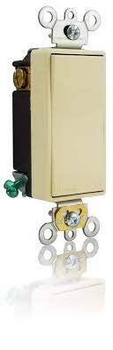 Maintained Decorator/Designer Switch Single Pole (Ivory)