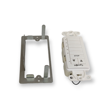 Somfy Decoflex Wirefree RTS Wall Switch (White)
