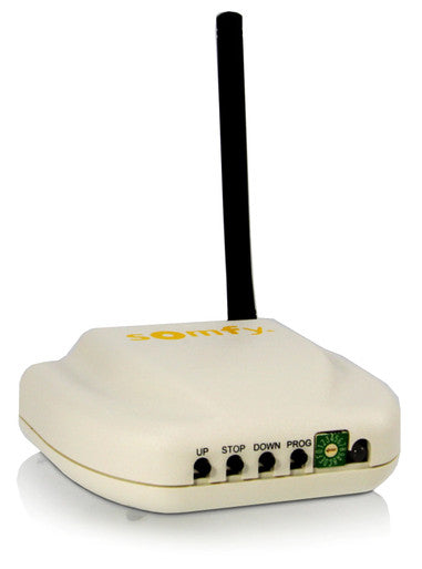Convert IR, Serial RS-232 and RS-485 Protocol into an RTS Signal for RF of Somfy Motors