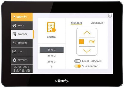 Somfy Animeo IB+ 4 Zone Touch Building Controller (Ref. 1860254)