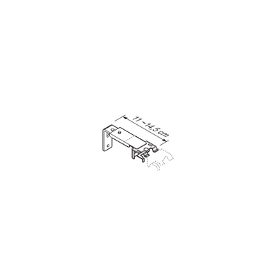 Vako Distance Bracket Valance - White