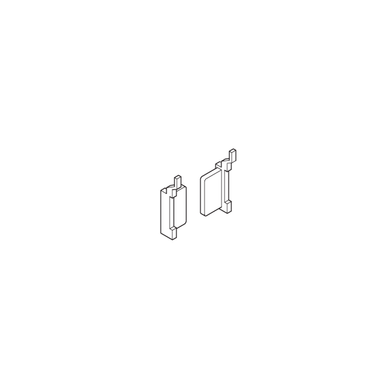 Vako End Cap for Fabric Holder Profile Set