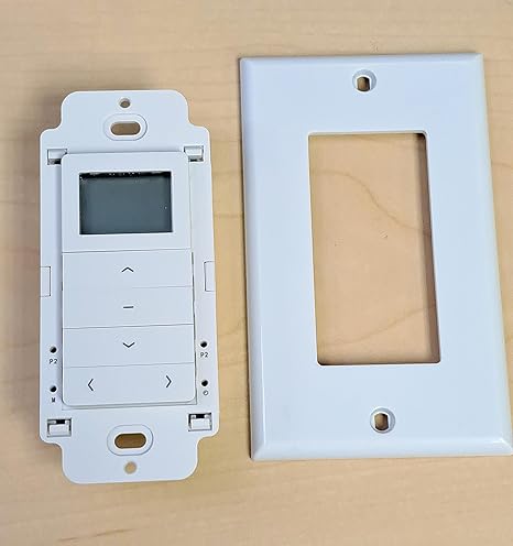AMP Wall Switch Flush Mount RF 2W 15 Channel WHT 1/BX