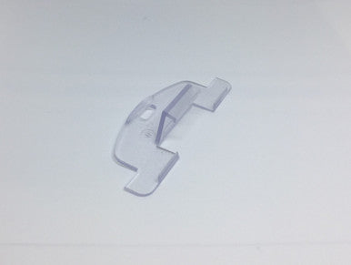 3/4" Hunger Douglas Applause Handle - Clear