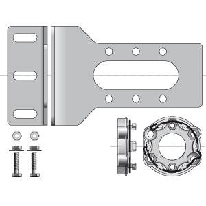 Heavy Duty Angle Plate With Universal Motor Bracket
