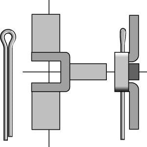 U Shape Motor Bracket