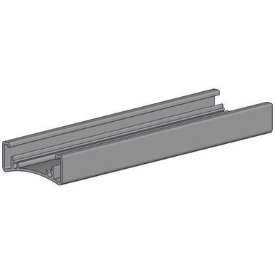 Headrail for single shade system (Easy Spring Plus) - white.