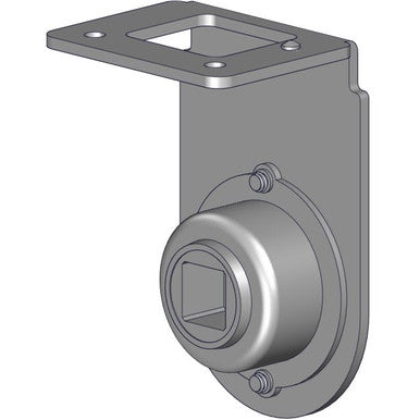 Cassette 100/120 bracket for Easy Spring Plus - white
