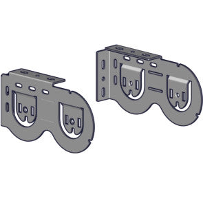 Rollease Double Horizontal Skyline Bracket Set