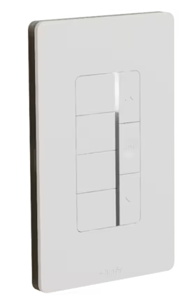 DecoFlex WireFree™ Zigbee 4 Channel In-wall, White