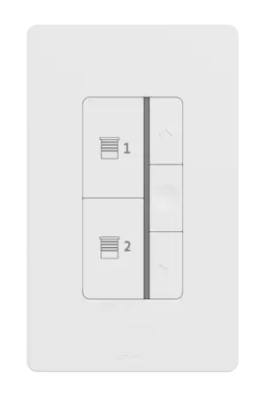 DecoFlex WireFree™ Zigbee 2 Channel Surface-mount: White