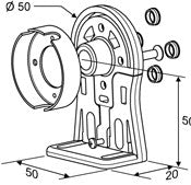 LS40 Idler End Bracket Decorator Type